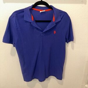 U.S. Polo Assn. Purple Polo Shirt Classic Style